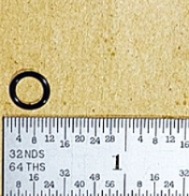 10,000-256BLK O-RING Black 1 x 6 mm