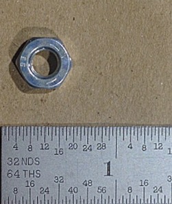 23,000-031 1/4-28 JAM NUT 056314