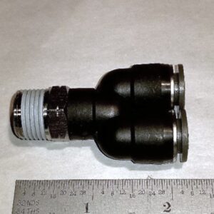 23,000-413 3/8X3/8MPT PUSH LOK BRANCH Y