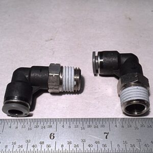 30,000-443 1/4 X 1/4 NPT POLY FLOW ELBOW