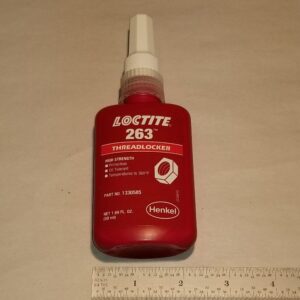 23,000-439R LOCTITE 263 RED THREADLOCKER
